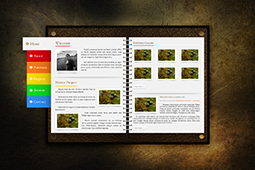 Notebook Portfolio - Homepage